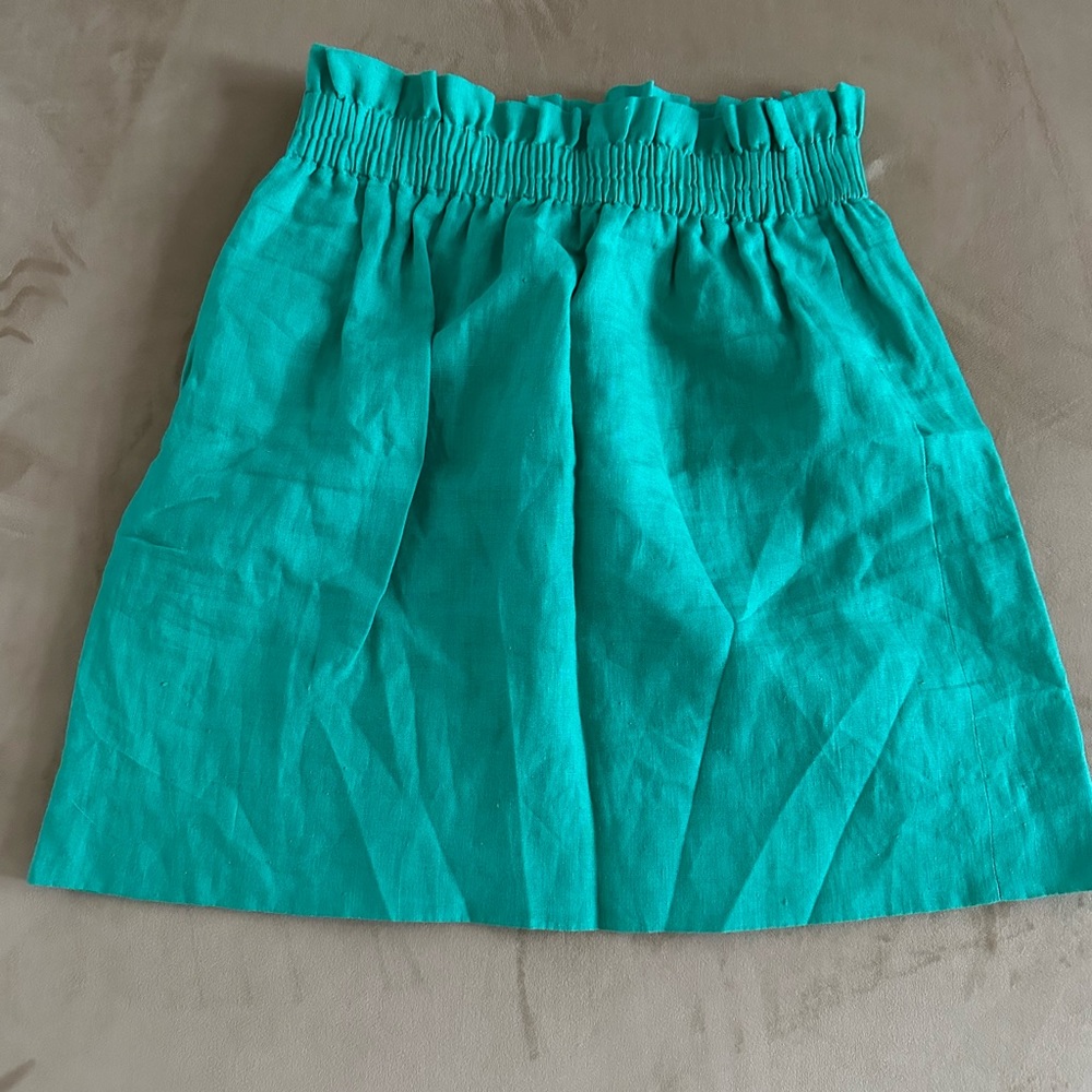 J. Crew linen skirt